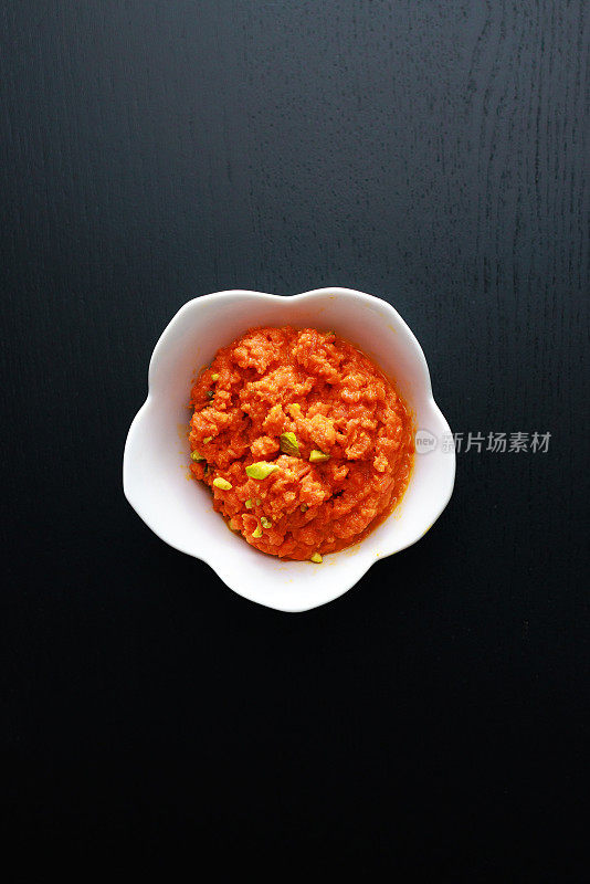 印度菜，Gajar Ka Halwa(甜胡萝卜甜点)